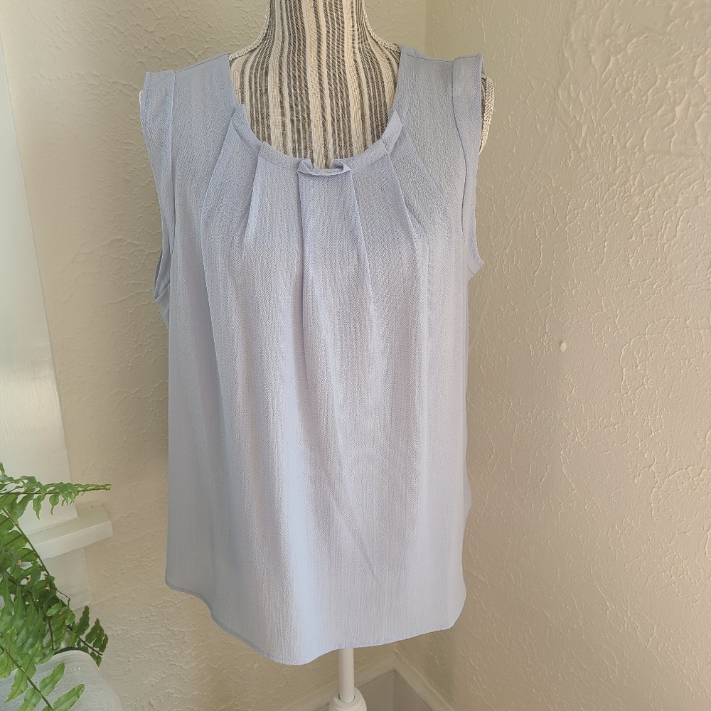 Joe Fresh Sleeveless Pleated Blouse